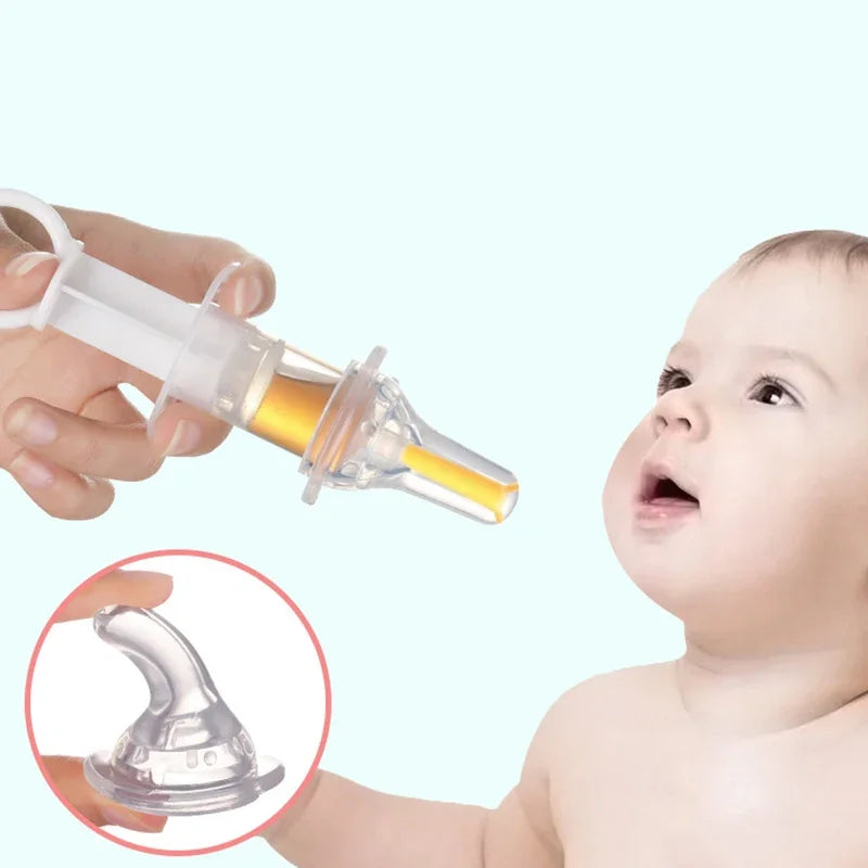 NEW Baby Feeder Children's Food Grade Needle Feeder Squeeze Dropper Medicine Dispenser Baby Anti-choking Feeder