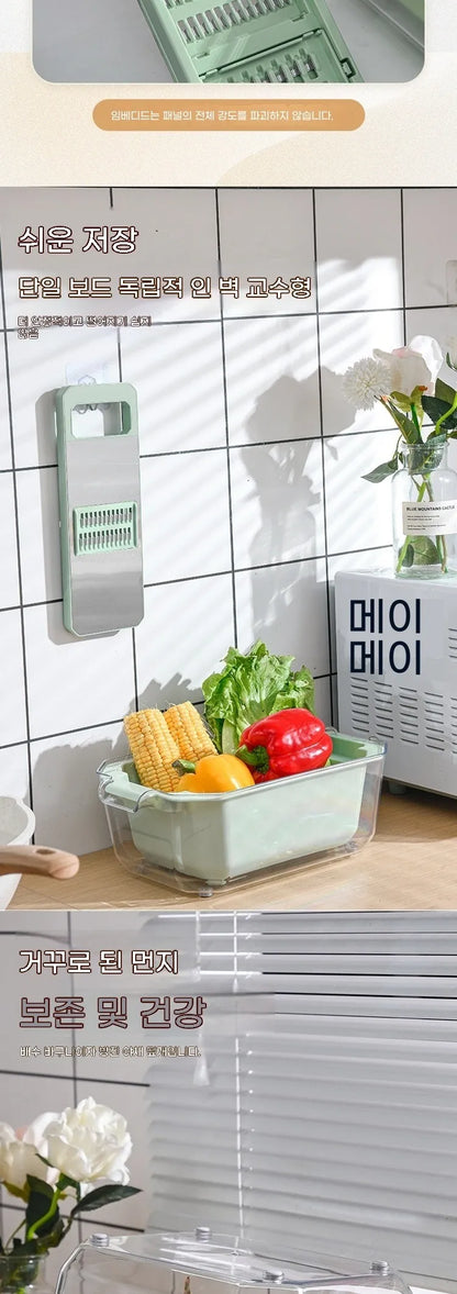 NEW Multifunctional Vegetable Slicers ,Potato Thread Cucumber Slicer Food chopper Kitchen Tool for shpper Knife utensils Cutter