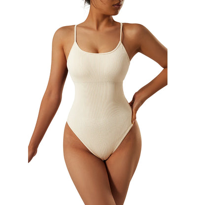 Shapewear Women Bodysuits Underwear Slimming Bodysuit Women Sexy  Body Shaper Strap High Girdle Slimming Sheath Tummy Shapewear