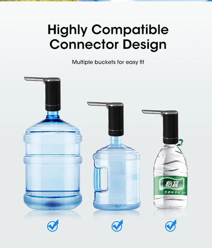 Water Dispenser Water Pump Electric Bottle Pump Mini Portable Water Pump Usb Foldable Household Automatic Water Dispenser