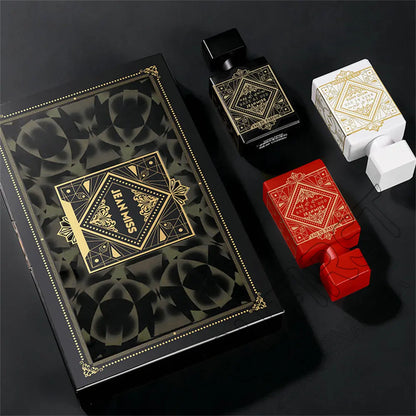 Unisex Dubai Perfumes Women 30ml 3Pcs Gift Set Cologne Men Lasting Fragrance Perfumes De Mujer Floral Woody Scent Parfums Homme