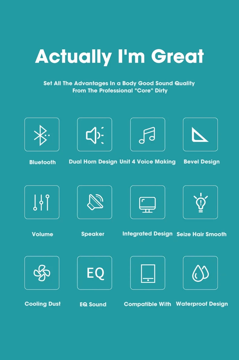 Home theater, Bluetooth speakers, USB powered wired and wireless audio panels, TV, PC, laptop, 3D audio gaming system