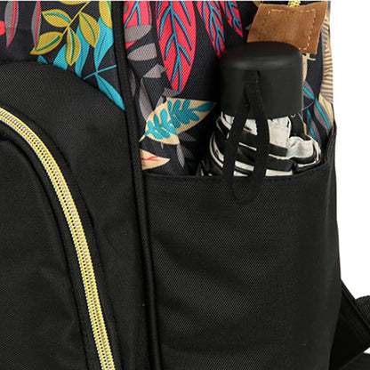 Maternity Travel Bag for Baby Essential Large Capacity Backpack with Anti-theft Back Pocket for Bottle Diapers Milk Powder