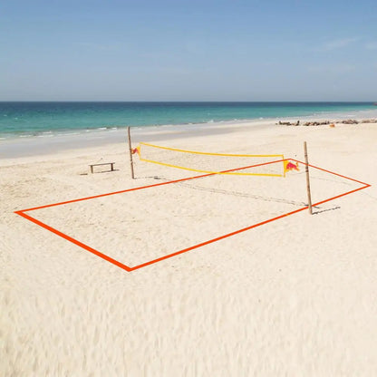 Beach Volleyball Lines Heavy Duty Court Boundary Lines Portable Sports Supplies Reusable Outdoor Play Accessories For Daily