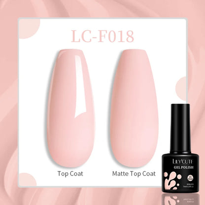 LILYCUTE 7ML Soft Gel Tip Adhesive Glue For False Tips Extend Press On Nails Nail Art Long Lasting Soak Off UV Gel Nail Polish