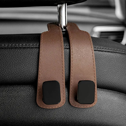 Car Headrest Hooks Hanger for Bags Seat Back Organizer Holder Clips Auto Fastener Hooks Car St