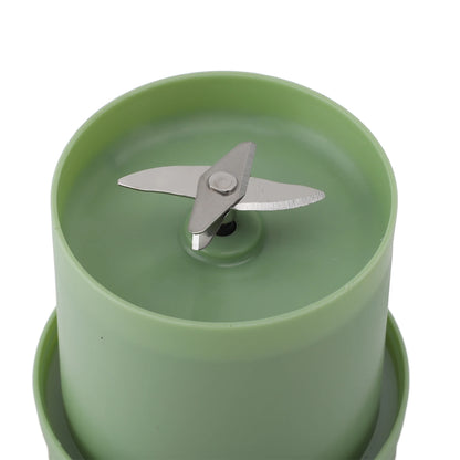 Portable Blender 4 Blades Cordless 300ml Capacity USB Rechargeable Handheld Personal Size Blender for Juice Shakes Smoothies