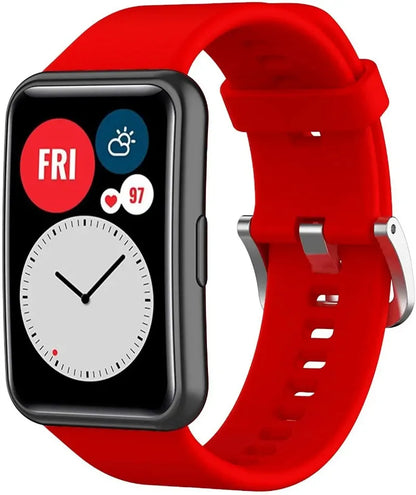 Silicone strap for Huawei Watch Fit Original Smart watch replacement Huawei Fit Bracelet wristband Huawei Watch Fit new Correa