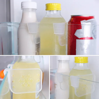 Plastic Fridge Separator Refrigerator Shelf Dividers Clip Extendable Partition Kitchen Bottles Shelves Home Organization Tools
