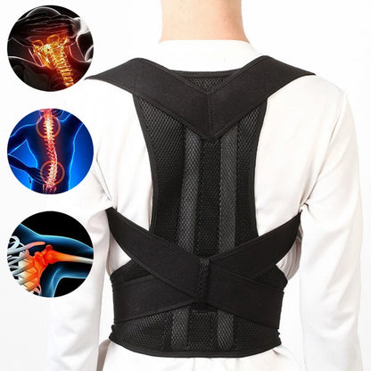 Posture Corrector for Men and Women Back Posture Brace Clavicle Support Stop Slouching and Hunching Adjustable Back Trainer