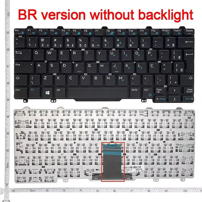 US/LA/BR/RU laptop keyboard For DELL Latitude E5270 E7250 3150 3160 3165 12-5000 5280 7350 5290 5250 7280 7380 E5250 E7270