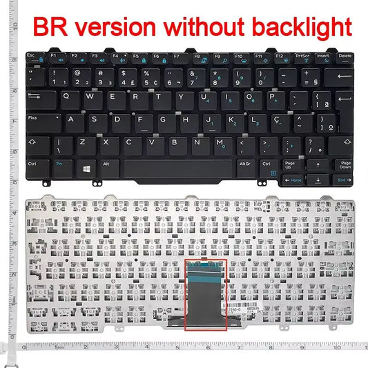 US/LA/BR/RU laptop keyboard For DELL Latitude E5270 E7250 3150 3160 3165 12-5000 5280 7350 5290 5250 7280 7380 E5250 E7270