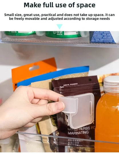 Efficient Refrigerator Kitchen Organizer Shelf Storage Dividers for Eggs Bottles and Other Items organizer kitchen fridge