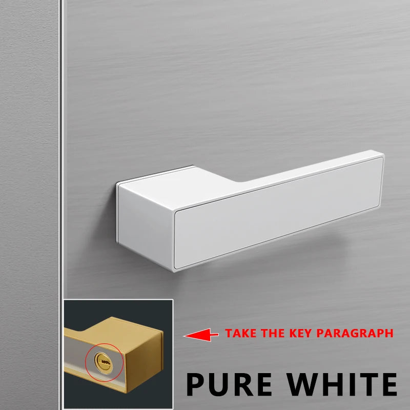 TOPKNORR Room Door Lock Indoor Magnetic Mute Ecological Door Lock Wooden Door Bedroom Toilet Household Door Lock Door Handle