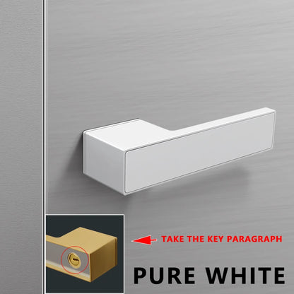 TOPKNORR Room Door Lock Indoor Magnetic Mute Ecological Door Lock Wooden Door Bedroom Toilet Household Door Lock Door Handle