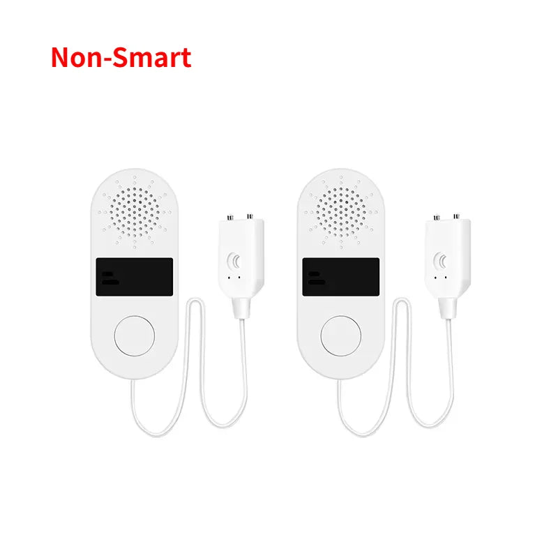 Non-Smart Water Alarm Leak Detector 130dB Sound & Light Water Leak Sensor Essential Waterproof Home Safety Device