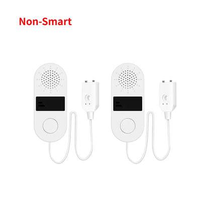 Non-Smart Water Alarm Leak Detector 130dB Sound & Light Water Leak Sensor Essential Waterproof Home Safety Device