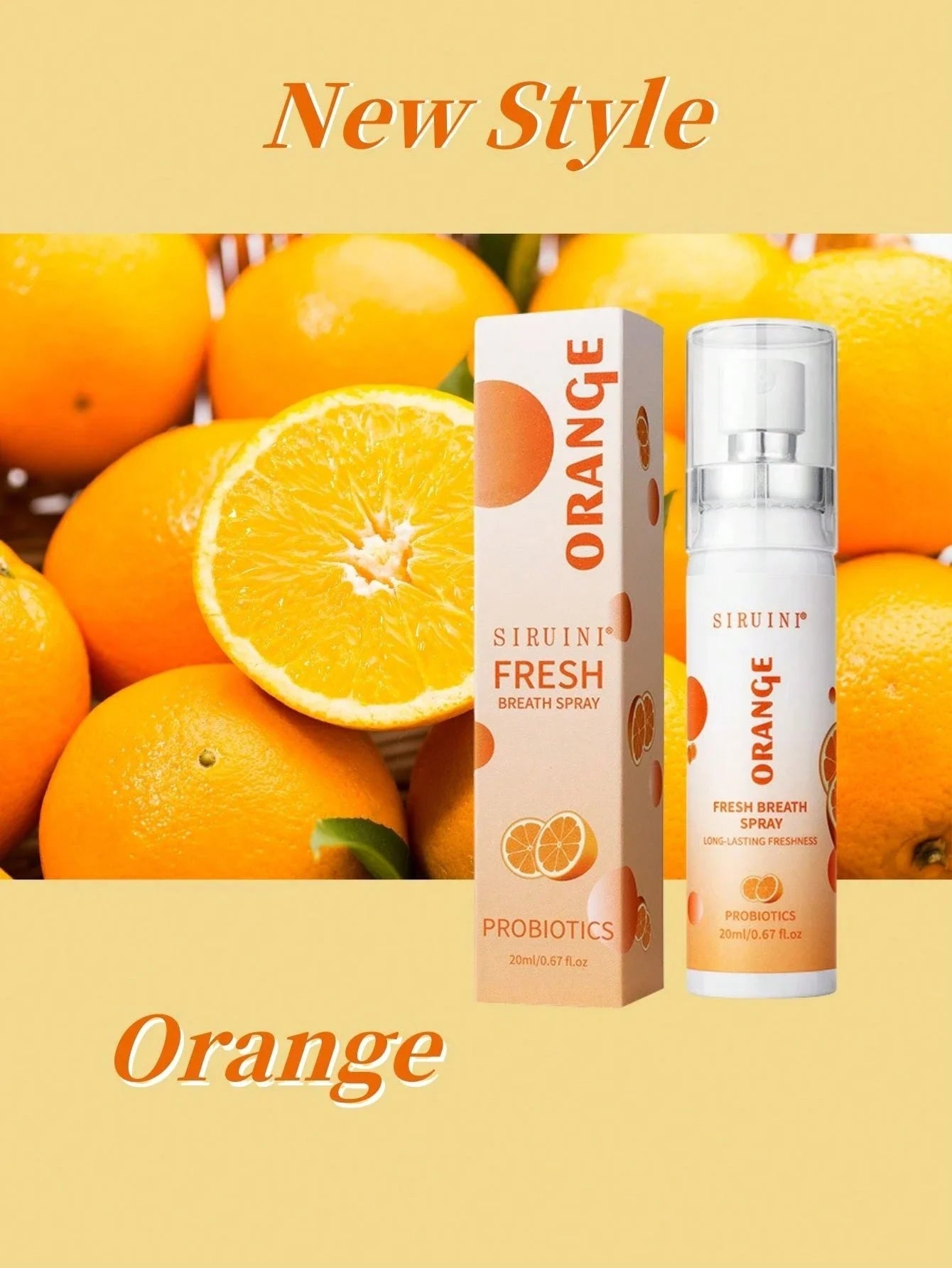 20ML Air Freshener Fragrance Spray Long Lasting Fragrance & Odor Eliminator Home Decor Gifts Birthday Fresheners Mouth Spray Ora