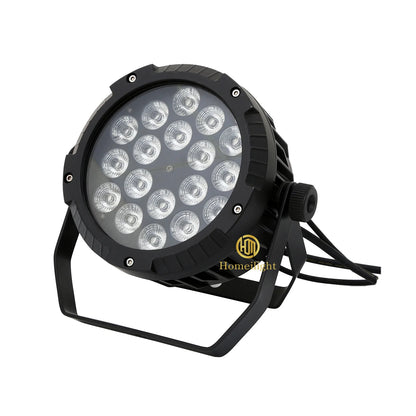 LED Par Can Wash ,Par Light ,Up Lights 18*18W RGBWAUV 6 in 1 LED Flat Luces Par Light  for Wedding ,Party ,DJ