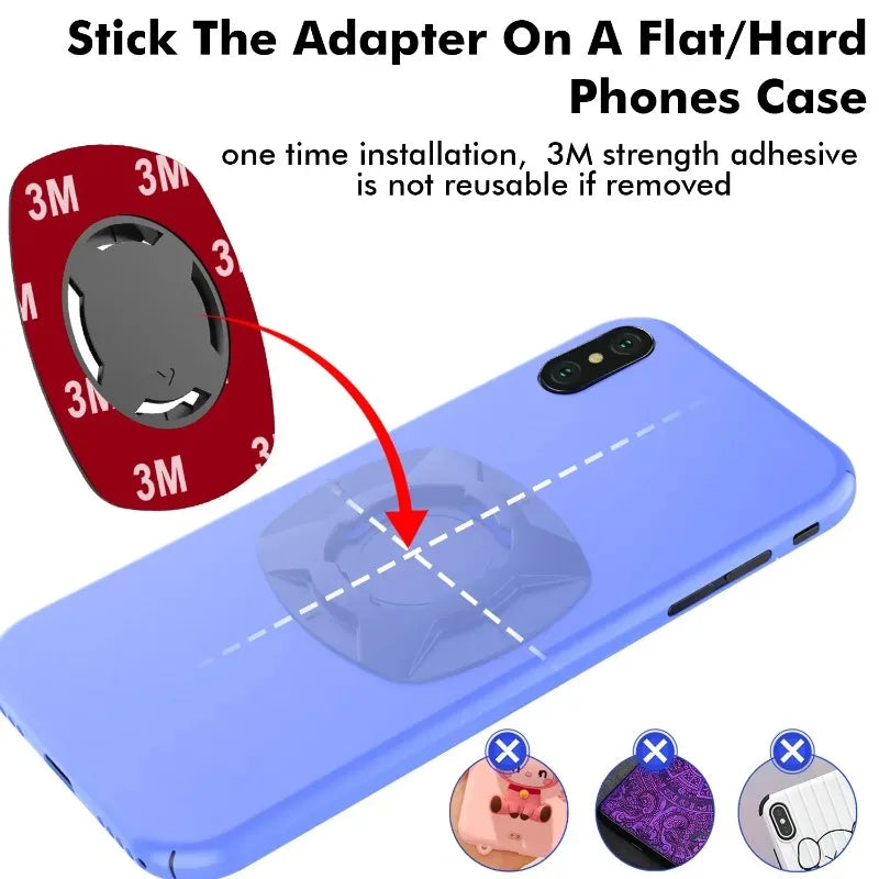 Motorcycle Phone Holder Mobile Phone Bracket Lock Shock-resistant Scooter Bike MTB Bicycle Phone Holder Phone Accessories