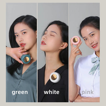 Usb Rechargeable Handheld Fan Portable Electric Fan Adjustable Wind Direction Clipped Onto Clothes Fan Summer Electric Fan