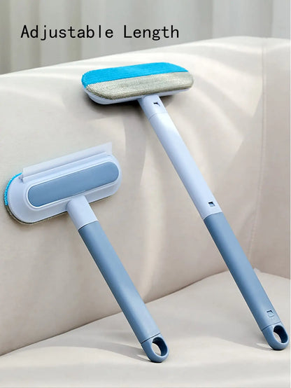 Multifunctional Pet Hair Remover Brush with Long Handle – Window Cleaning & Pet Fur Removal Tool for Cats and Dogs