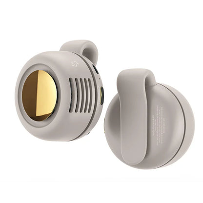 Usb Rechargeable Handheld Fan Portable Electric Fan Adjustable Wind Direction Clipped Onto Clothes Fan Summer Electric Fan