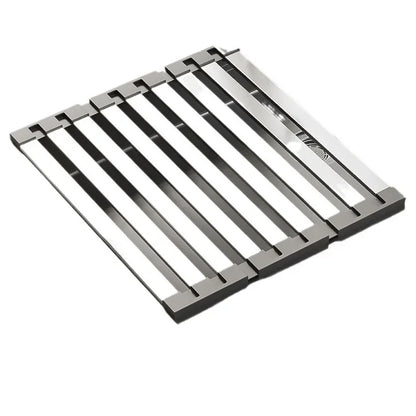 Roll up Dish Drying Rack Over The Sink for Kitchen Portable Aluminum Dish Rack Foldable Dish Drying Racks No rust No mildew New