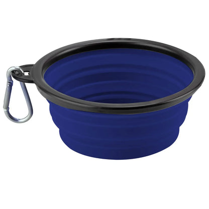 1PC Collapsible Portable Water Bowl for Dogs, 350ML/1000ML, Dish for Traveling Camping Walking