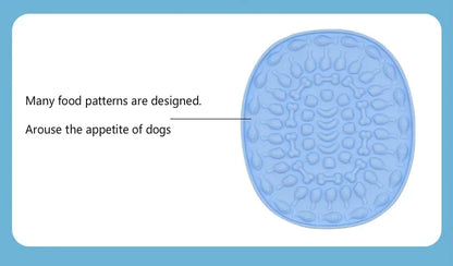 Dog Silicone Lick Mat, Slow Food Plate, Bathing Distraction, Sucker, Food Training Pet Feeder Supplies for Dogs