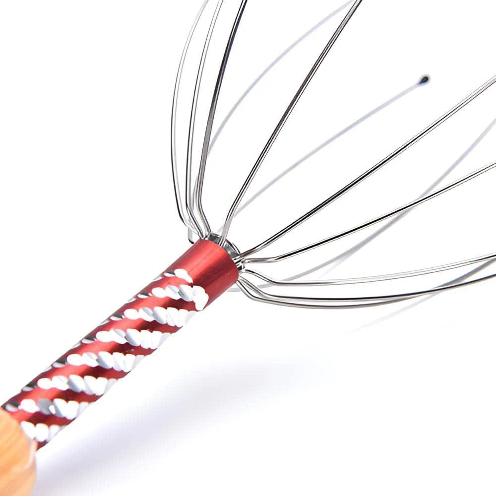 Octopus Head Massager Scratching Scalp Relaxation Relief Increase Blood Circulate Scratcher Relieves Tension Health Care Random