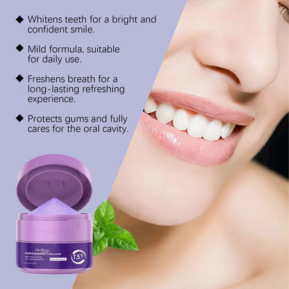 Whitening Tooth Powder Improve Plaque Stain Tartar Removal Deep Cleaning Oral Reduce Bad Breath Lasting Fresh Tooth Care Product