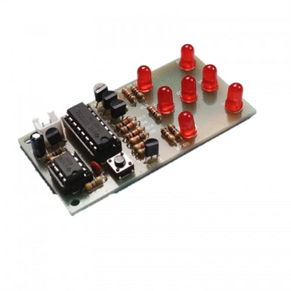Electronic Dice NE555 LED Module CD4017 DIY Kit 5mm Red LED 4.5-5V ICSK057A Electronic Module Fun Diy Electronic