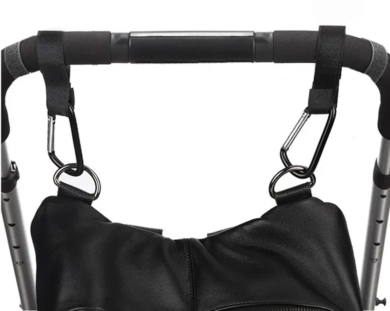 5/2PCs baby stroller hook clip aluminum alloy carabiner cart organizer diaper bag shopping pram hook hanger stroller accessories