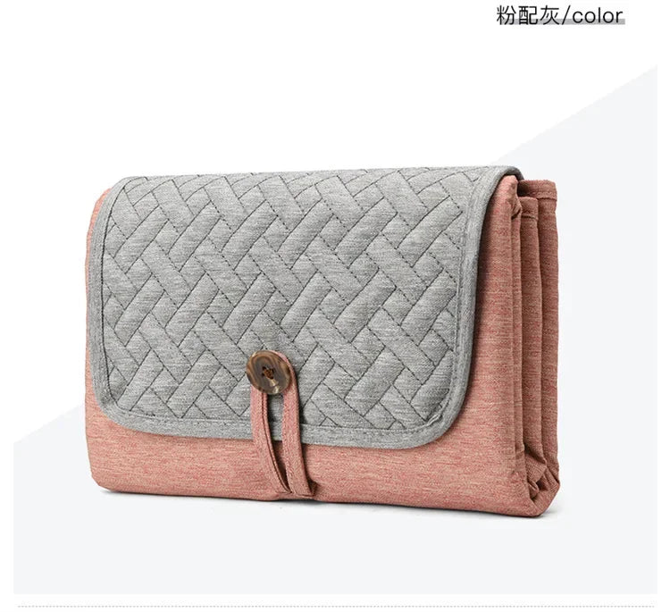 Portable Multifunction Foldable Waterproof Changing Pad Newborn Baby Diaper Changing Mat Changing Pads Infant Bedding Mattress