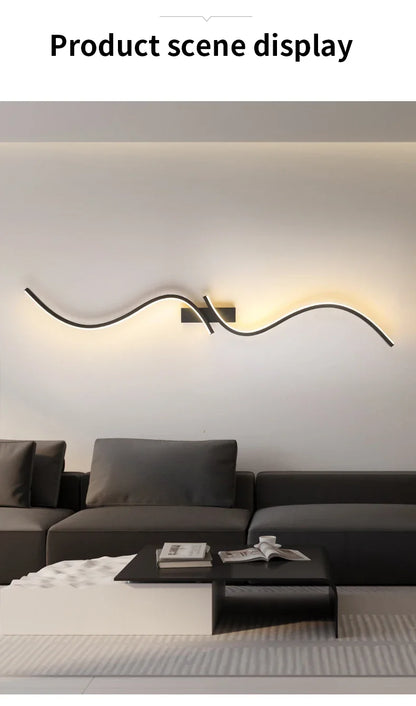 Modern Wall Lamp Letter LED Decorative Lights Nordic Living Room Wall light Corridor Hang Lamp Home Decoration Lighting Fixtures