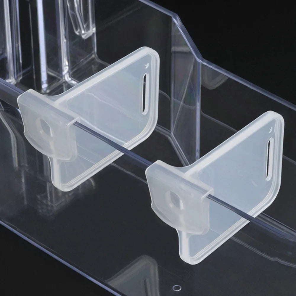 Refrigerator Storage Partition Board Fridge Kitchen Organization Home Divider Storage Splint Kitchen Bottle Can Shelf Organizer