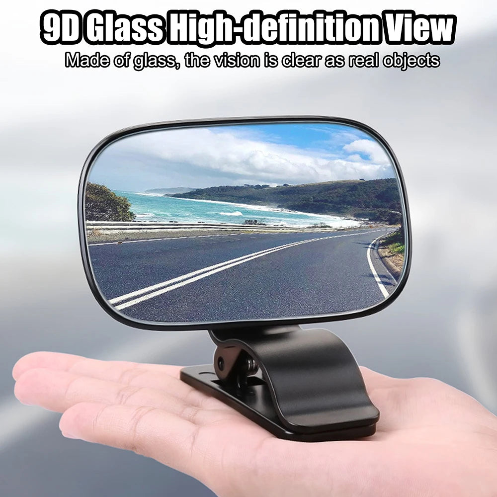 360 Rotation Car Back Seat Baby Kids View Mirror 2 in 1 Auto Ornament Universal Mini Safety Monitor Car Accessories Adjustable