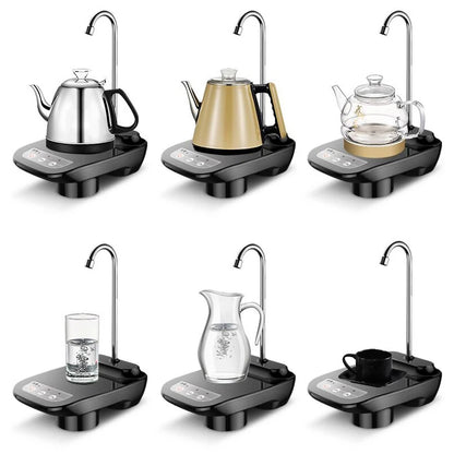 Electric Water Gallon Pump Automatic Water Bottle Dispenser  Rechargeable Water Pump Dispenser With Stand Water Dispenser