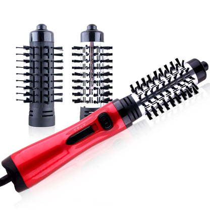 Hair dryer brush three in one hot air rotating brush, used for straightening and shaping curly hair, hair salon styling tool