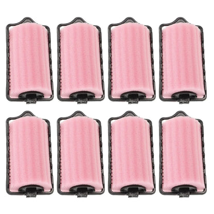 8 Pcs Soft Sponge Hair Curlers Foam Rollers For Volume Self Holding Sleep Perm Curlers Hair Tools Hair Rollers