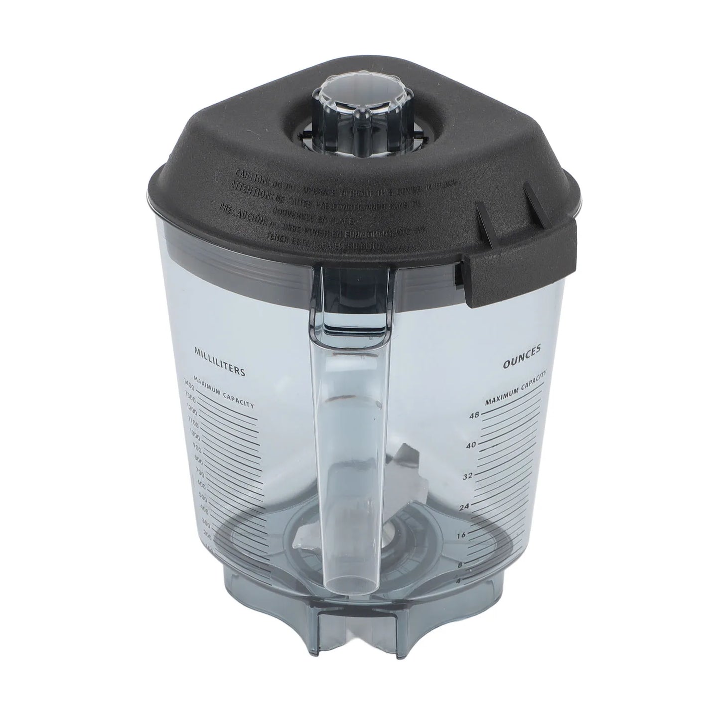 48oz Blender Pitcher PC Blender Container with Stainless Steel Blades Assembly for Touch and Go Blender
