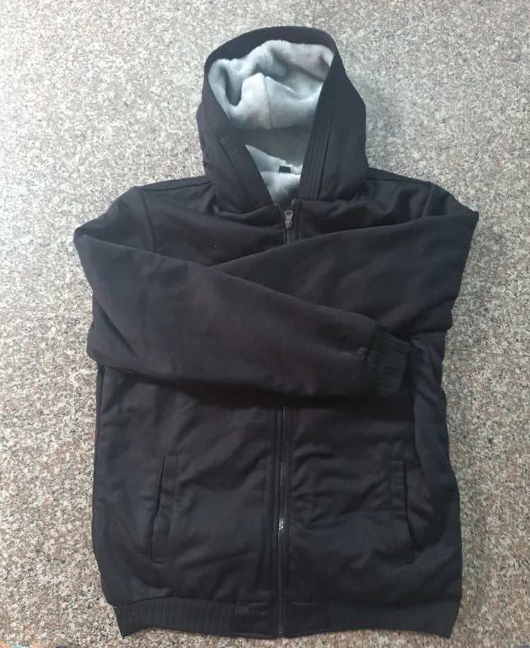 Massey Ferguson Hoodies Mens Zipper Coat Fleece Thicken Agriculture Farm Tractors Sweatshirt Mans Clothing