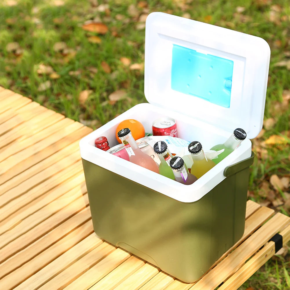 13/6L Camping Ice Box Outdoor Fridge Cooler 18L Large Capacity Portable Ice Bucket Incubator Refrigerator Car Fresh-Keeping