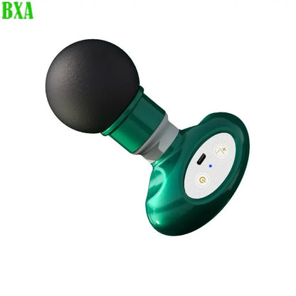 Portable Mini Pocket Wireless Massage Gun Electric Sport Handheld Fascial Gun Body Deep Tissue Muscle Vibration Fitness Massager