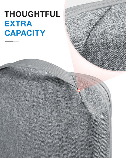 BAGSMART Compression Packing Cubes Men Travel Expandable Luggage Organizer  Carry on Luggage Packing Organizers for Women