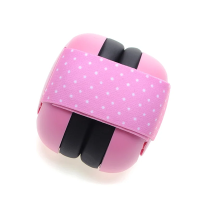 MACH-Baby Noise Cancelling Ear Protection Earmuffs For Infants With Elastic Headband Airplane Travel Baby Accessories A