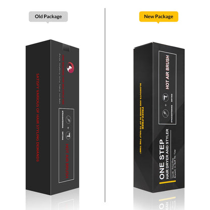 One Step Hair Dryer and Volumizer Round Hot Air Brush 3 in 1 Anti-Scald Negative Ion Hair Straightener Brush Comb Curler Styler