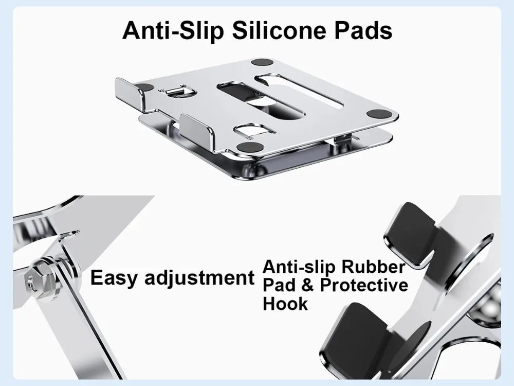 laptop stand Adjustable Mini Laptop bracke Desk Folding Stand Desktop Holder Compatible For Macbook Laptop PC Accessories