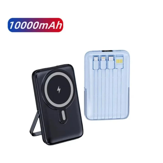 PD 20W Fast Charging 10000mAh Portable Phone Charger Power Station Power Bank Magnetic  Wireless Charger  Power bank